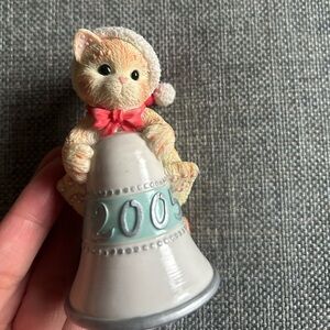 2005 Rare Enesco Calico Kittens “Ringing in the new year”